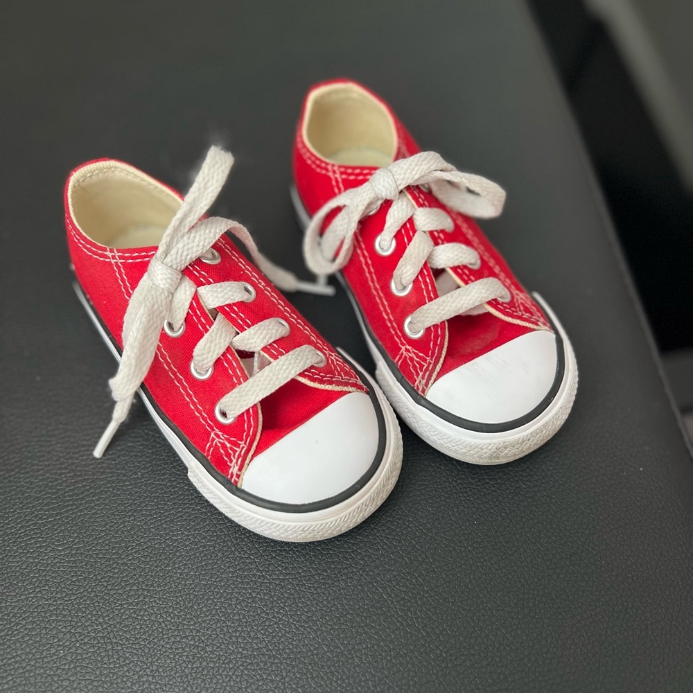 Classic Red Kids Converse